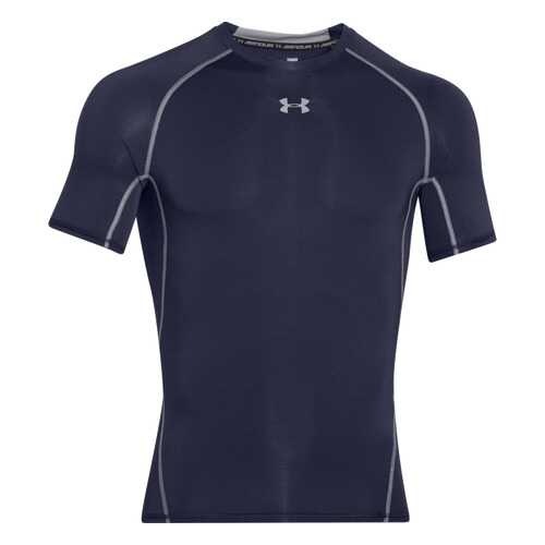 Футболка Under Armour HeatGear Armour Compression SS, 410 синяя, MD в Интерспорт