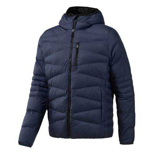 Куртка Reebok Outerwear Synthetic, blue/heritage navy, M в Интерспорт