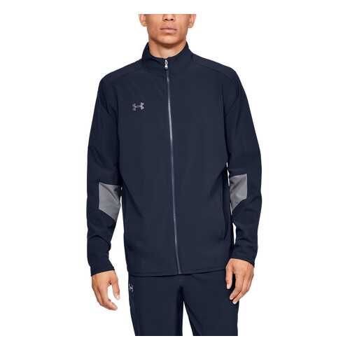 Куртка Under Armour Charger Warm Up Woven Full Zip, 410 синяя, XLT в Интерспорт