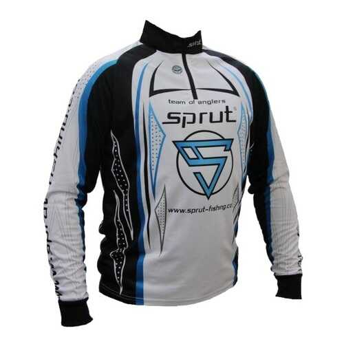 Лонгслив Sprut Team of Anglers, white/black/blue, L INT в Интерспорт