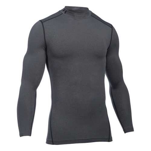 Лонгслив Under Armour ColdGear Armour Compression Mock LS, 090 серый, LG в Интерспорт