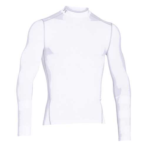 Лонгслив Under Armour ColdGear Armour Compression Mock LS, 100 белый, MD в Интерспорт