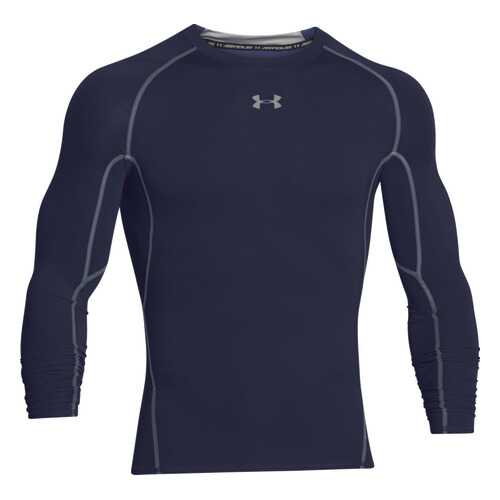 Лонгслив Under Armour HeatGear Armour Compression LS, 410 синий, LG в Интерспорт