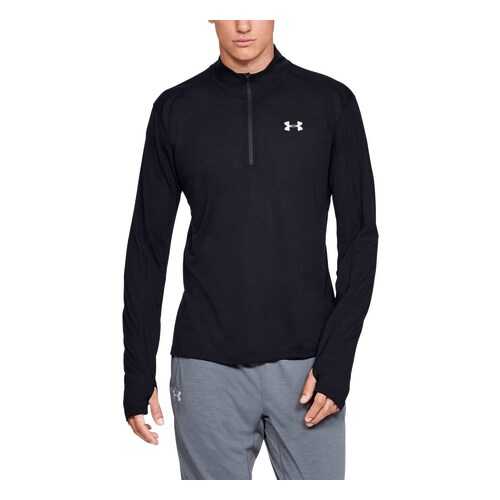 Лонгслив Under Armour Streaker Half Zip Run LS, 001 черный, LG в Интерспорт