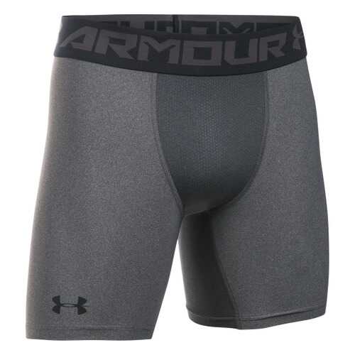 Спортивные шорты Under Armour HeatGear Armour 15cm Mid Compression, 090 серые, XS в Интерспорт