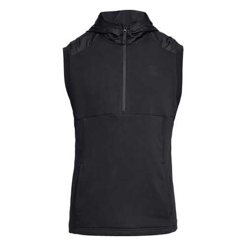 Спортивный жилет Under Armour Microthread Terry Half Zip Hooded SL, 001 черный, MD в Интерспорт