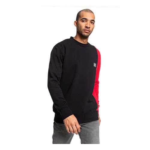 Толстовка DC Wepma Crew EDYFT03463, black/racing red, XL INT в Интерспорт