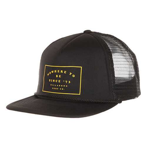 Бейсболка Billabong Upgrade Trucker, One Size, black/gold в Интерспорт