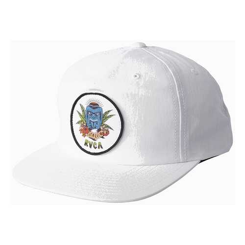 Бейсболка Rvca Tiki Snapback, One Size, white в Интерспорт