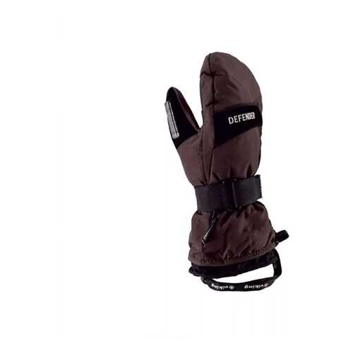 Лыжные перчатки Viking Defender Mitten Brown-black, 7 в Интерспорт