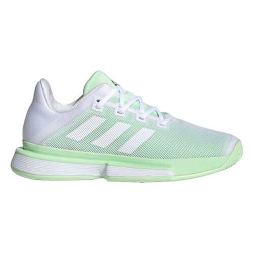 Кроссовки Adidas G26790, ftwr white/ftwr white/glow green, 4 UK в Интерспорт