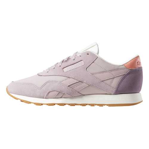 Кроссовки Reebok Classic Nylon, pink/color block-ashen lilac/orchid/pink/chalk/gum, 9 US в Интерспорт