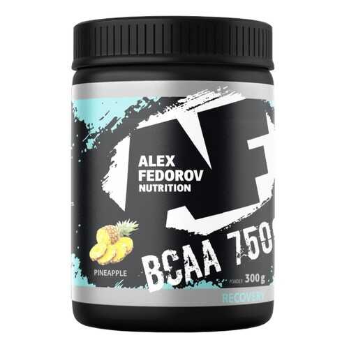 Alex Fedorov Nutrition BCAA 7500, 300 г, вкус: ананас в Интерспорт