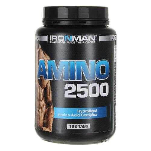 Аминокислотный комплекс Amino 2500, 128 таблеток, IRONMAN в Интерспорт