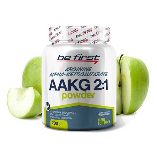 Be First AAKG Powder 200 г яблоко в Интерспорт