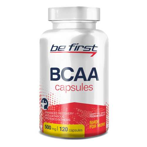 Be First BCAA Capsules 120 капсул без вкуса в Интерспорт