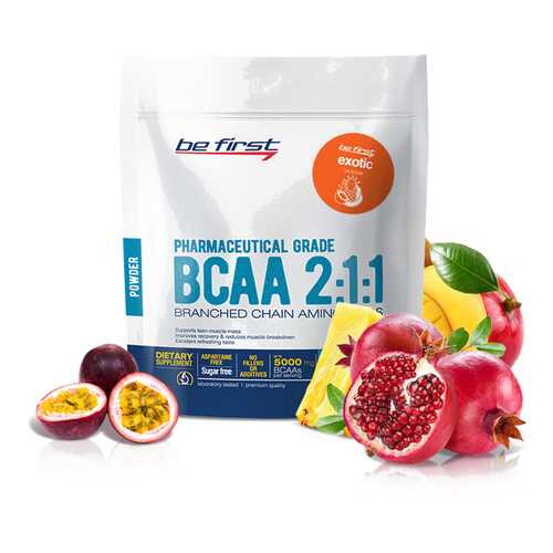 Be First BCAA Powder 450 г экзотик в Интерспорт