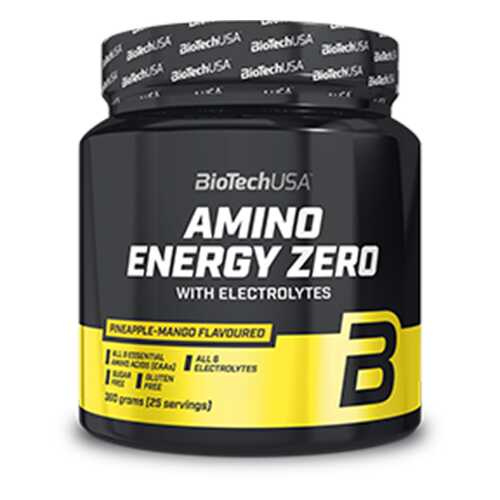 BioTech Amino Energy Zero With Electrolytes (лайм), 360г в Интерспорт