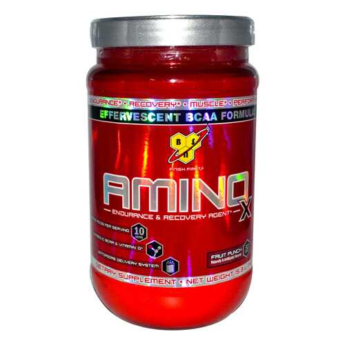 BSN Amino X 435 г фруктовый пунш в Интерспорт