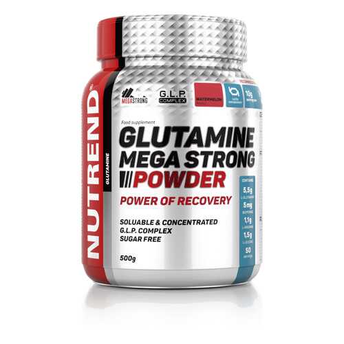 Добавка NUTREND Glutamine Mega Strong (500 г) дыня в Интерспорт