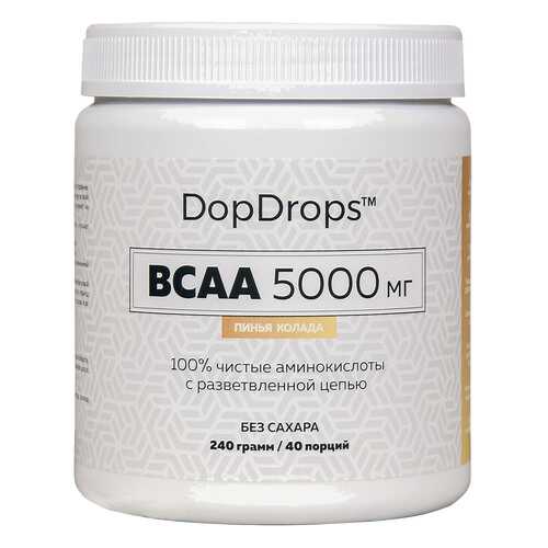 DopDrops BCAA 5000 240 г грушевый сидр в Интерспорт