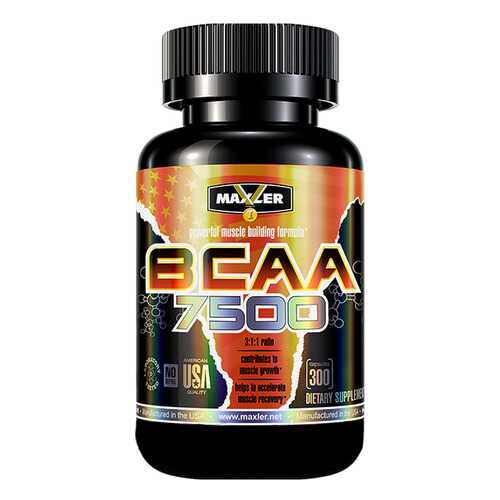 Maxler BCAA 7500 150 капсул без вкуса в Интерспорт