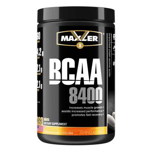 Maxler BCAA 8400 360 таблеток без вкуса в Интерспорт