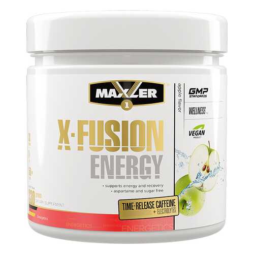 Maxler X-Fusion Energy Sugar Free, 330г (Яблоко) в Интерспорт