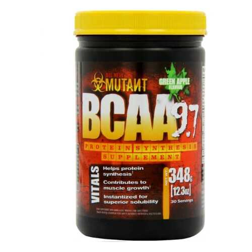 Mutant BCAA 9.7 348 г зеленое яблоко в Интерспорт