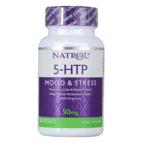 Natrol 5-HTP 30 капсул без вкуса в Интерспорт