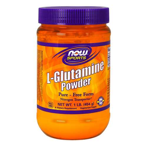 NOW Sports L-Glutamine Powder 454 г без вкуса в Интерспорт