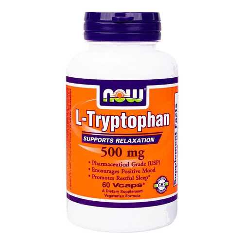 NOW Sports L-Tryptophan 120 капсул без вкуса в Интерспорт