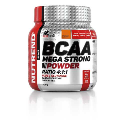 Nutrend BCAA Mega Strong 300 г апельсин в Интерспорт