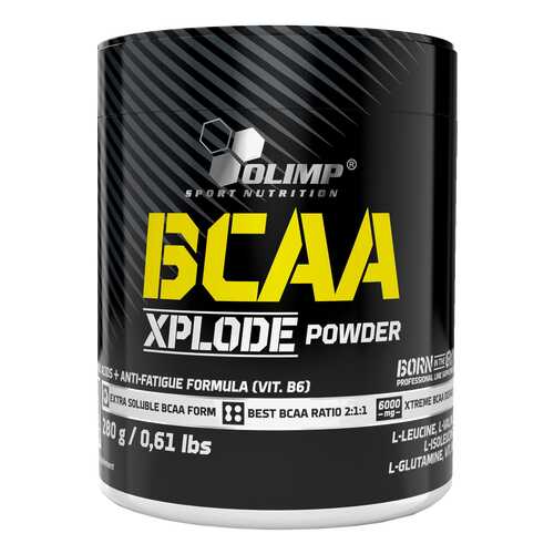 Olimp BCAA Xplode 280 г фруктовый пунш в Интерспорт