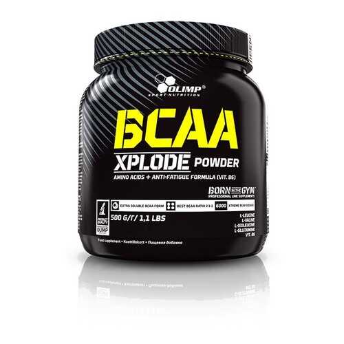 Olimp BCAA Xplode 500 г клубника в Интерспорт