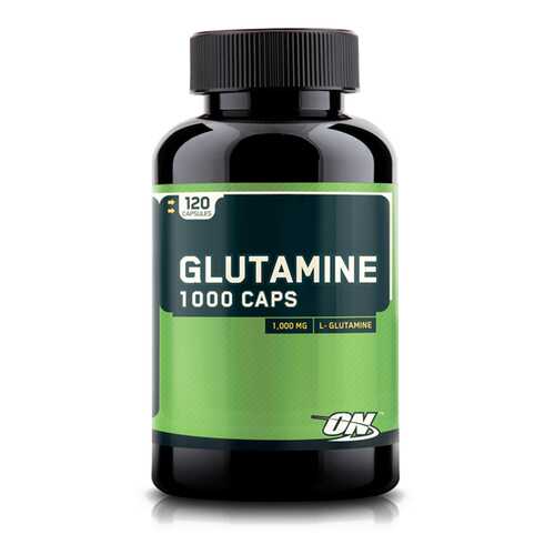 Optimum Nutrition Glutamine Caps 1000 120 капсул без вкуса в Интерспорт