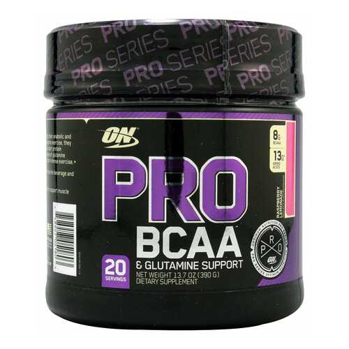 Optimum Nutrition Pro BCAA 390 г raspberry lemonade в Интерспорт