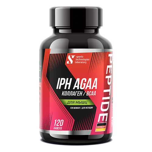 Пептидный комплекс STL BCAA Collagen IPH AGAA, STL, капсулы, 120 шт в Интерспорт