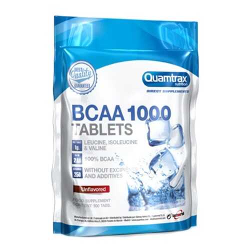 Quamtrax Nutrition Аминокислоты Quamtrax BCAA 1000, 500 таб в Интерспорт