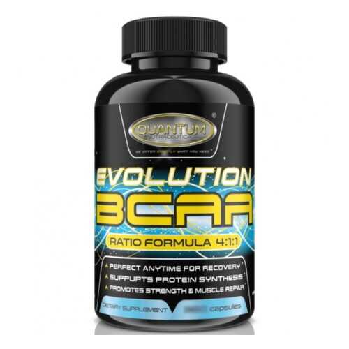 Quantum Nutraceuticals BCAA 4:1:1 120 капсул без вкуса в Интерспорт