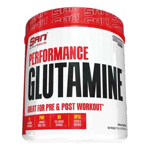 SAN Performance Glutamine 300 г без вкуса в Интерспорт