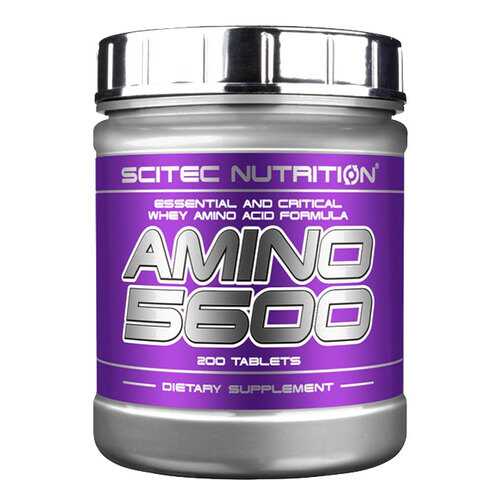 Scitec Nutrition Amino 5600 200 таблеток без вкуса в Интерспорт