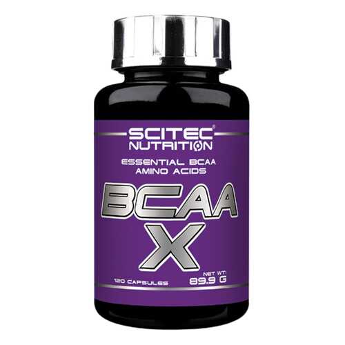 Scitec Nutrition BCAA-X 120 капсул без вкуса в Интерспорт