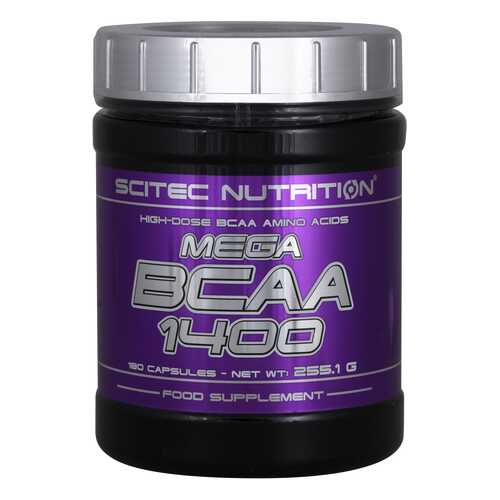 Scitec Nutrition Mega BCAA 1400 255,1 г без вкуса в Интерспорт