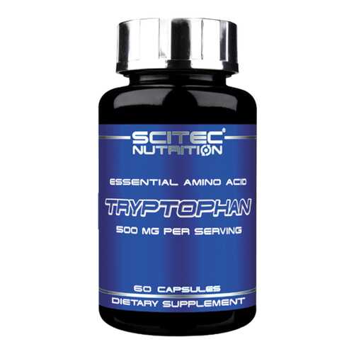 Scitec Nutrition Tryptophan 60 капсул без вкуса в Интерспорт