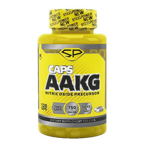 Steel Power Nutrition AAKG 120 капсул без вкуса в Интерспорт