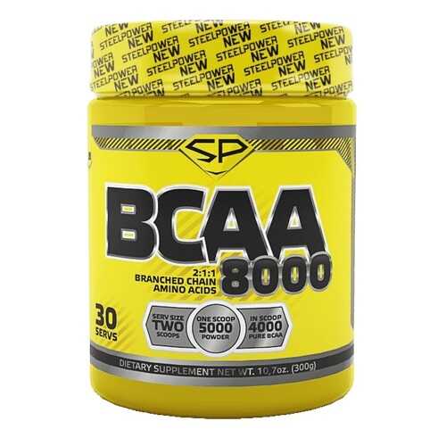 Steel Power Nutrition BCAA 8000 300 г лесные ягоды в Интерспорт