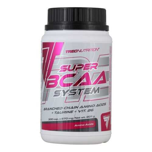 Trec Nutrition Аминокислоты SUPER BCAA System, 300 капс в Интерспорт