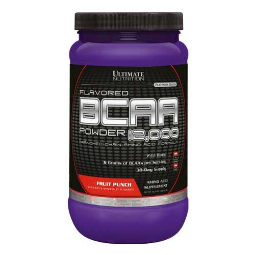 Ultimate Nutrition BCAA 12000 457 г фруктовый пунш в Интерспорт