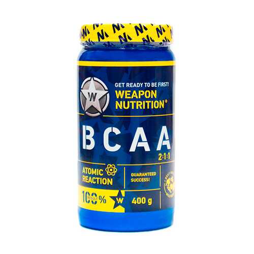 Weapon Nutrition BCAA 2:1:1 Atomic Reaction 400 г без вкуса в Интерспорт